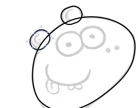 Create a Cute Vector Monster from a Pencil Sketch image 10