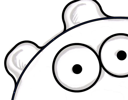 Create a Cute Vector Monster from a Pencil Sketch image 18
