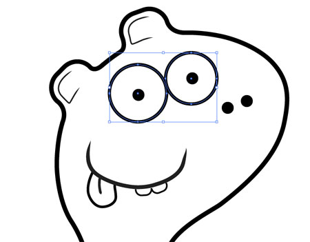 Create a Cute Vector Monster from a Pencil Sketch image 27
