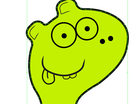 Create a Cute Vector Monster from a Pencil Sketch image 29