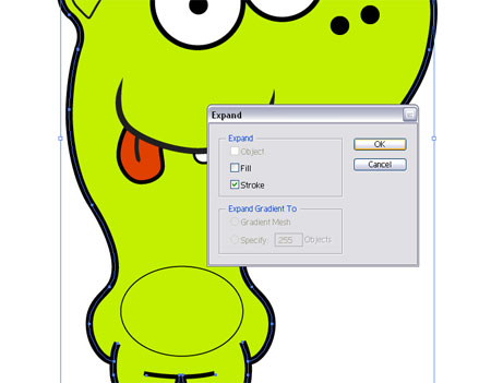 Create a Cute Vector Monster from a Pencil Sketch image 31