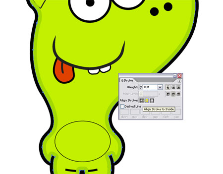 Create a Cute Vector Monster from a Pencil Sketch image 34