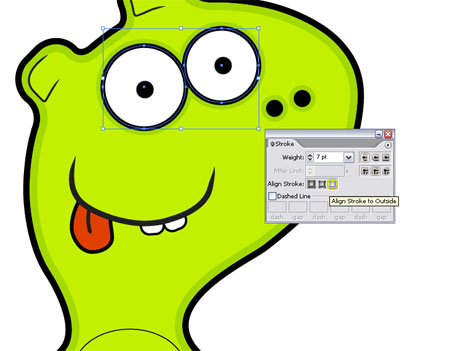 Create a Cute Vector Monster from a Pencil Sketch image 35