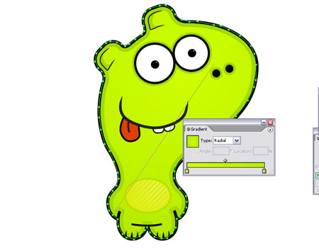 Create a Cute Vector Monster from a Pencil Sketch image 47