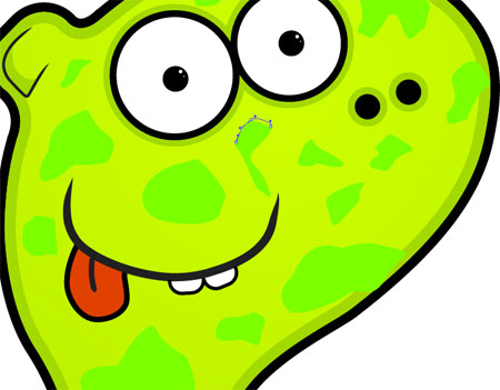 Create a Cute Vector Monster from a Pencil Sketch image 48