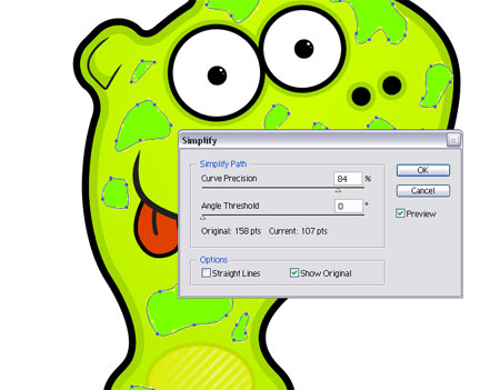 Create a Cute Vector Monster from a Pencil Sketch image 49