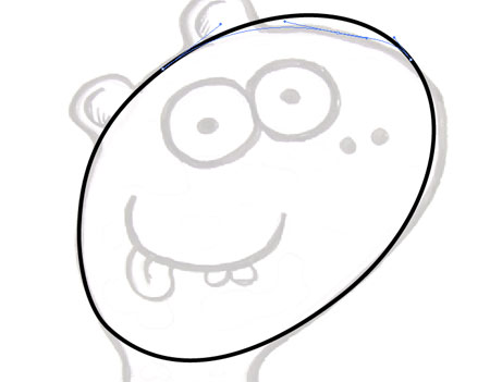 Create a Cute Vector Monster from a Pencil Sketch image 8