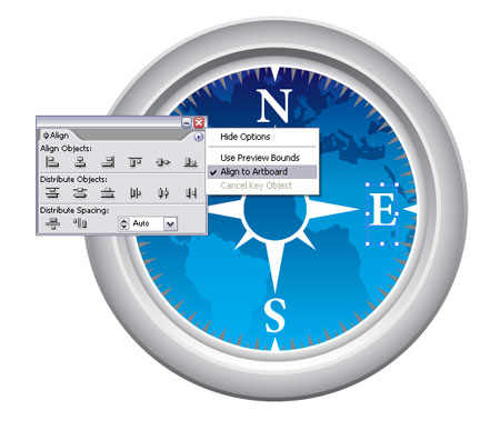 How to Create a Vector Safari Compass in Illustrator image 21