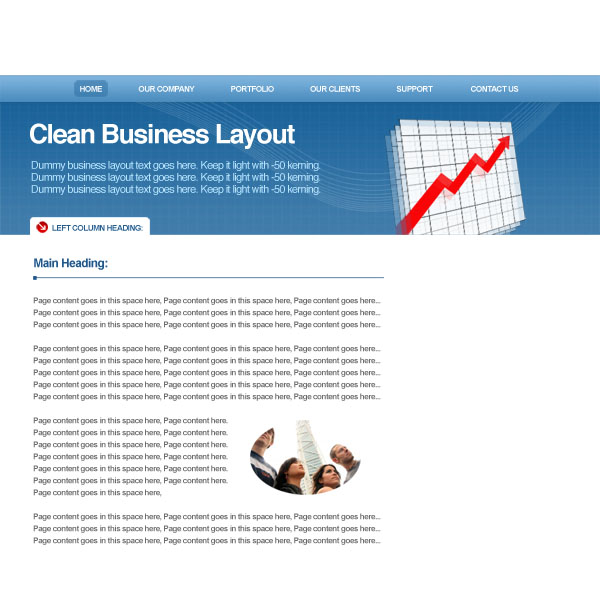 Design a Clean Business Layout image 18