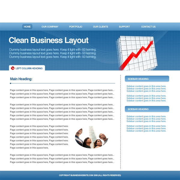 Design a Clean Business Layout image 24