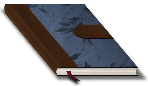 Create a Textured Journal Icon Tutorial: Final Result