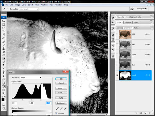 Nesting Smart Objects for Multimask Effects in Photoshop image 6