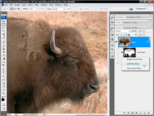 Nesting Smart Objects for Multimask Effects in Photoshop image 8