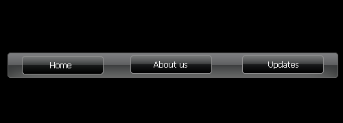 Vista Navigation Bar Tutorial: Final Result