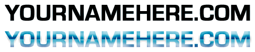 Custom Glassy Text Effect image 6
