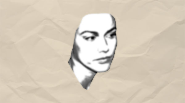 Create a 'Shattered Face' Graphic image 8