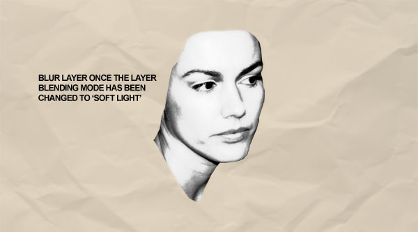 Create a 'Shattered Face' Graphic image 9