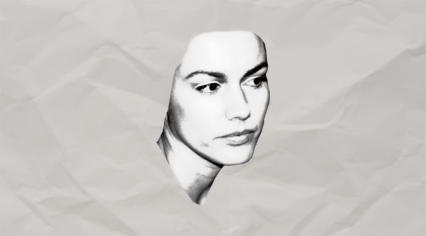 Create a 'Shattered Face' Graphic image 10