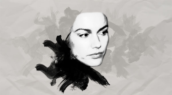 Create a 'Shattered Face' Graphic image 12