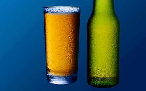 Design Beer Glass and Bottle image 4