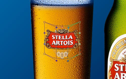 Design Beer Glass and Bottle image 6