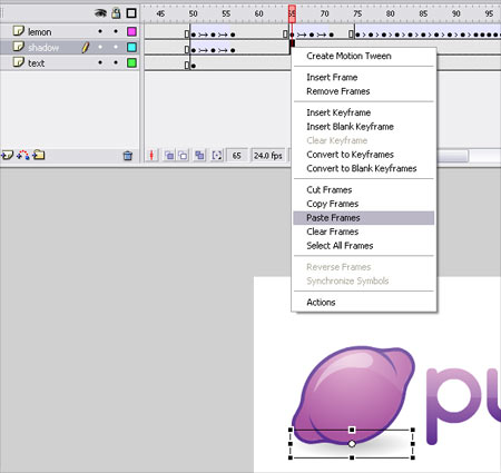Animate a Logo in Flash image 21