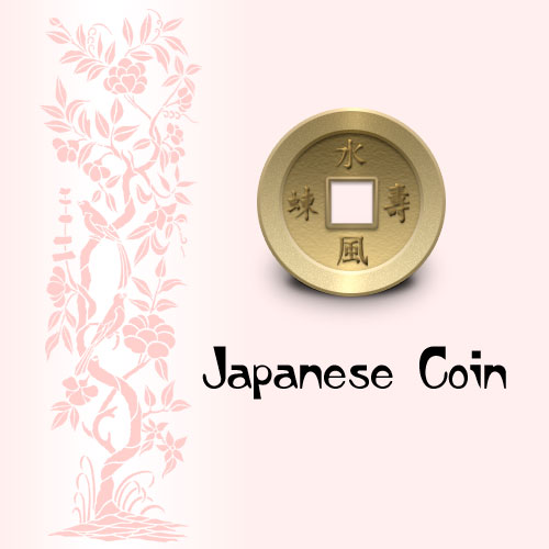 Japanese Coin Tutorial: Final Result