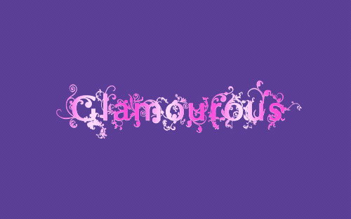 Amazing Glamourous Text image 11