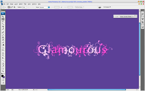 Amazing Glamourous Text image 13
