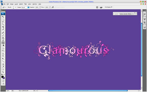 Amazing Glamourous Text image 16