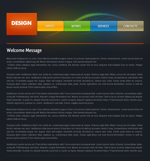 Design Studio - Web Page Layout
