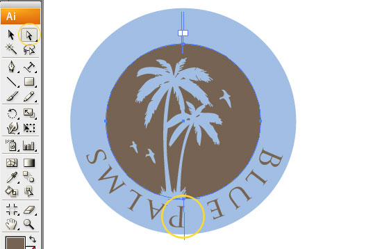 Design a Grungy Circular Logo image 10