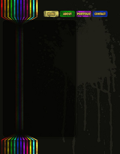 Perspective Lines Web Layout image 12