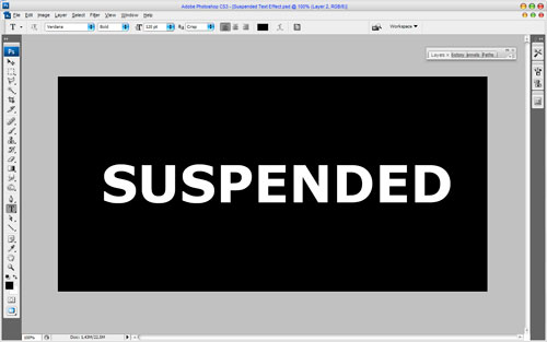 Suspended Text Effect image 02
