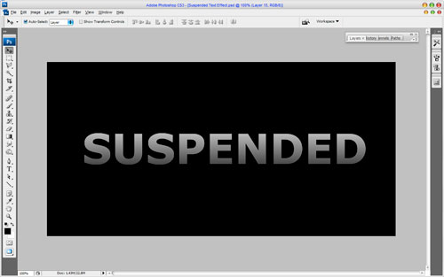 Suspended Text Effect image 04