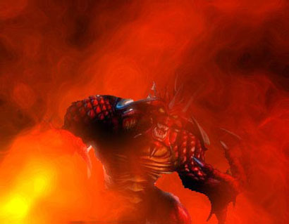 PhotoShop - Fire  Tutorial: Final Result