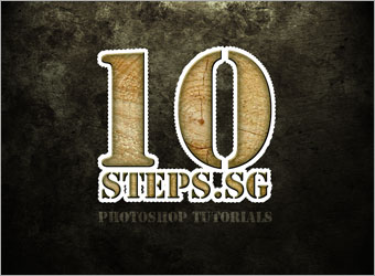 Wooden Text Effect in Photoshop image 10