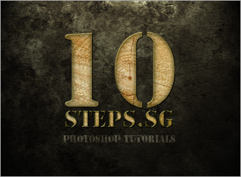 Wooden Text Effect in Photoshop image 9
