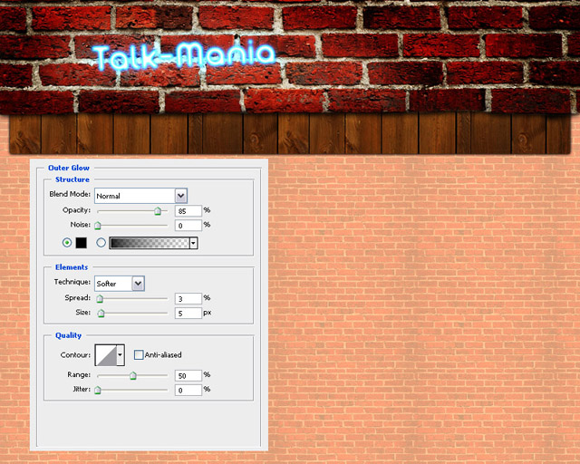 Nice Grunge Layout with Glowing Text image 8