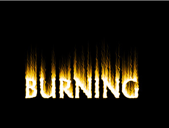 Burning Text Effect image 16
