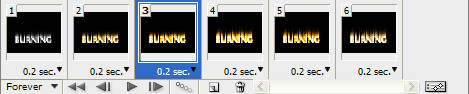 Burning Text Effect image 29