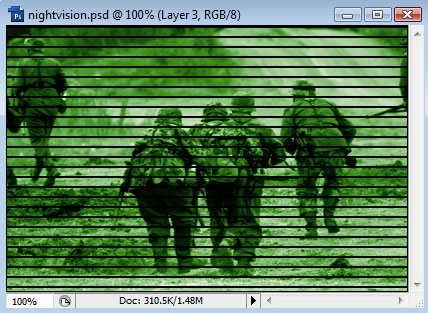 Creating an Infra-Red Night-Vision Effect image 7