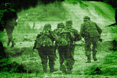 Creating an Infra-Red Night-Vision Effect Tutorial: Final Result
