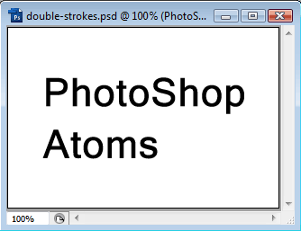 Double or Triple Stroke on Text image 1