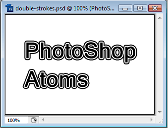 Double or Triple Stroke on Text image 2