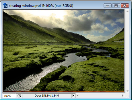 Creating Window Reflection image 2