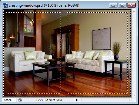 Creating Window Reflection image 3