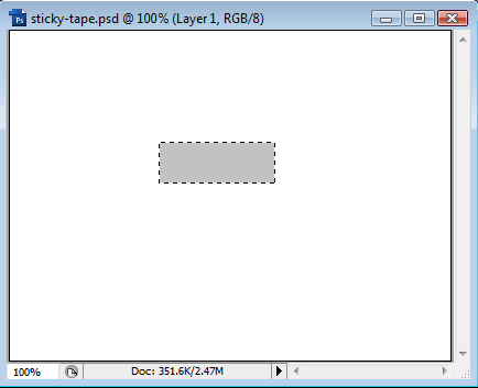 Creating Sticky Tape Effect image 1