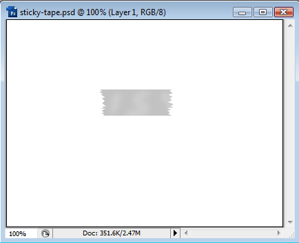 Creating Sticky Tape Effect image 4