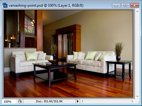 Using Vanishing Point to Replace a Wall Picture image 7